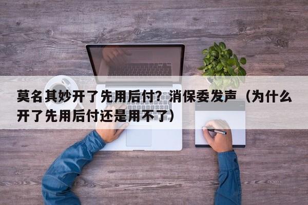 莫名其妙开了先用后付？消保委发声（为什么开了先用后付还是用不了）