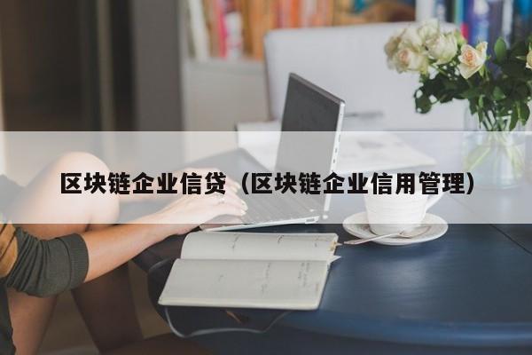 区块链企业信贷（区块链企业信用管理）